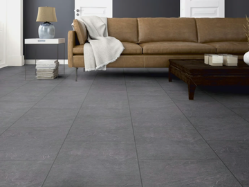 G12 STONE ANTHRACITE GREY - Laminate flooring with stone effect by Ter Hürne - view 2